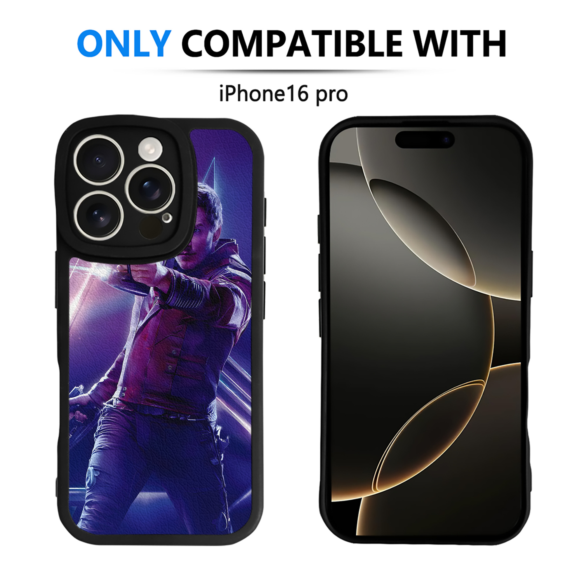 （画像用） アベンジャーズ The Avengers 【iPhone 16シリーズ対応】シリコンスマホケース（レザー調） 材質：シリコン